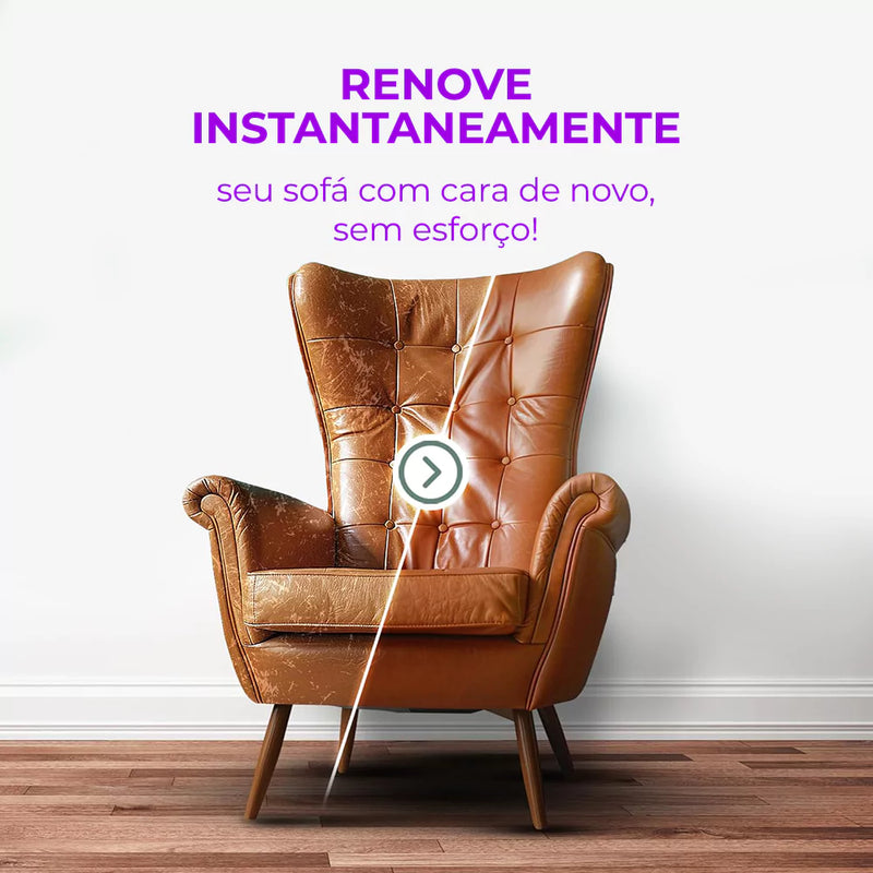 CourexPro - Bálsamo Restaurador Que Revive, Hidrata e Protege Móveis de Couro em Minutos