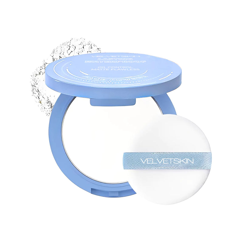 VelvetSkin – Pó Compacto Facial à Prova D’Água Que Controla a Oleosidade e Mantém Sua Make Intacta o Dia Todo