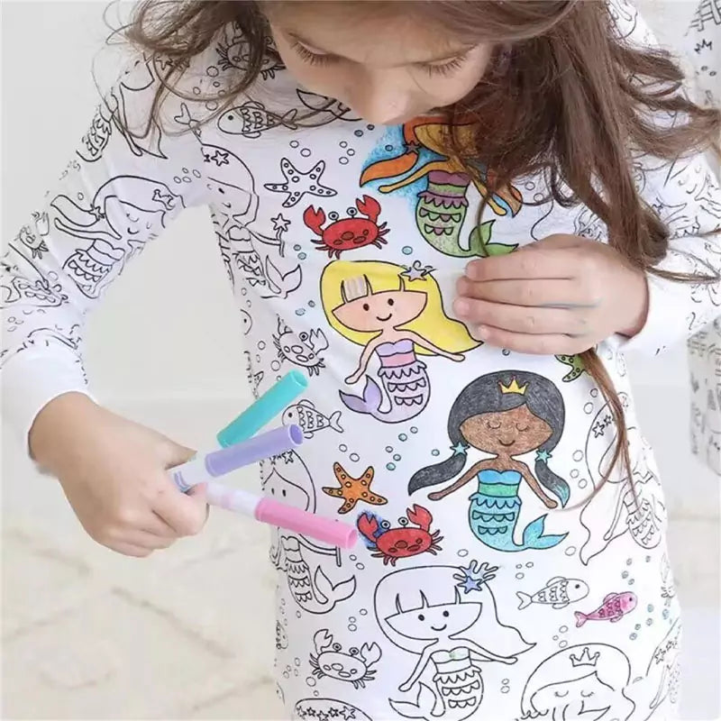 Magic Pijama - Pijama Infantil Personalizável Que Transforma Desenhos em Lembranças