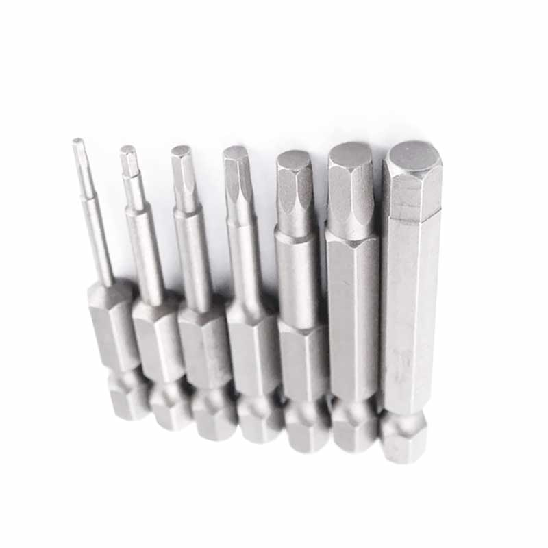 Conjunto Profissional De Brocas Hexagonais (Allen) Magnéticas - 7 Brocas