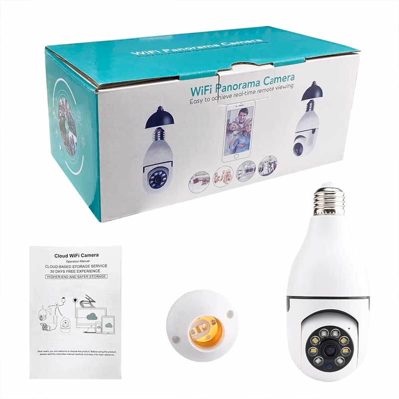 Câmera De Segurança Sem Fio Com Lâmpada