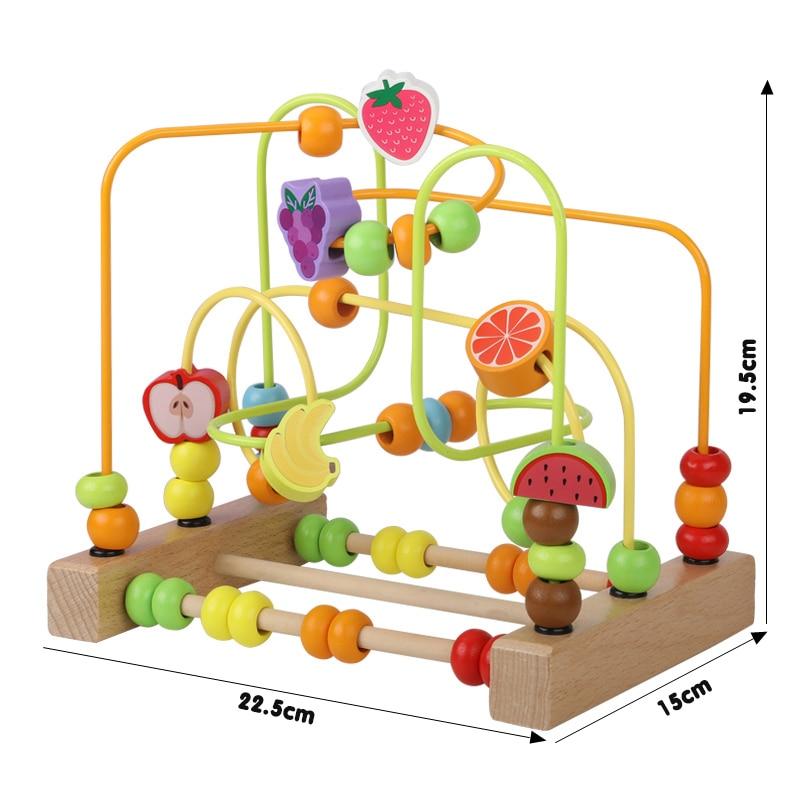 Ábaco de Madeira Educativo Montessori Matemática