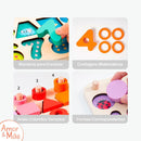 Tabuleiro Montessori Educativo